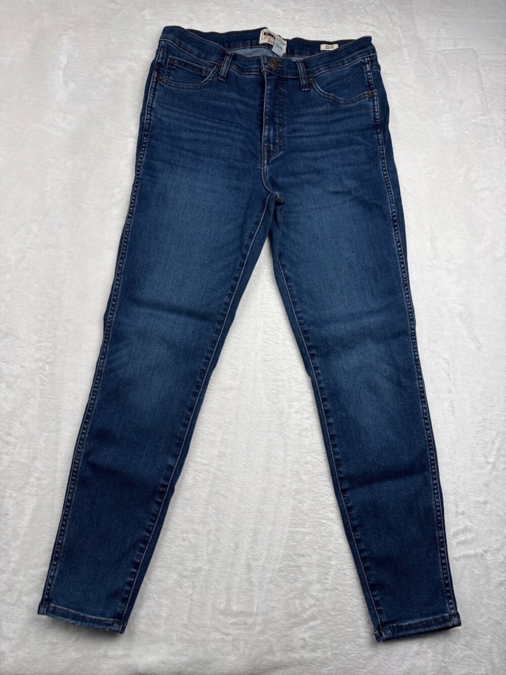 Kirkland Signature Womens Size 8 Blue Denim Skinny Jeans